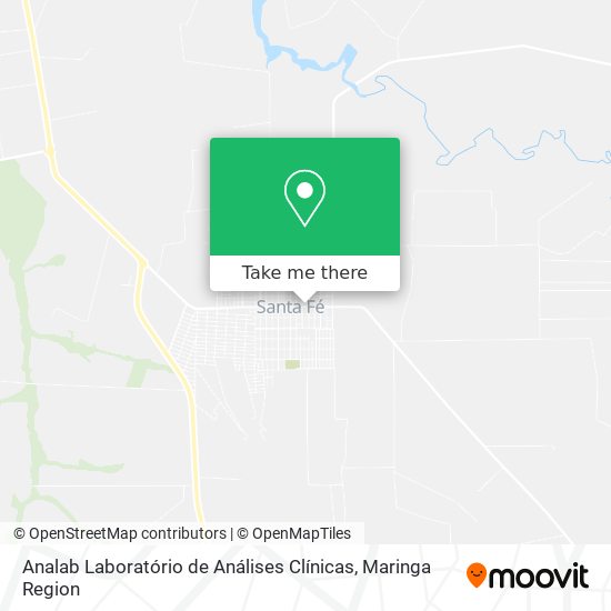 Analab Laboratório de Análises Clínicas map