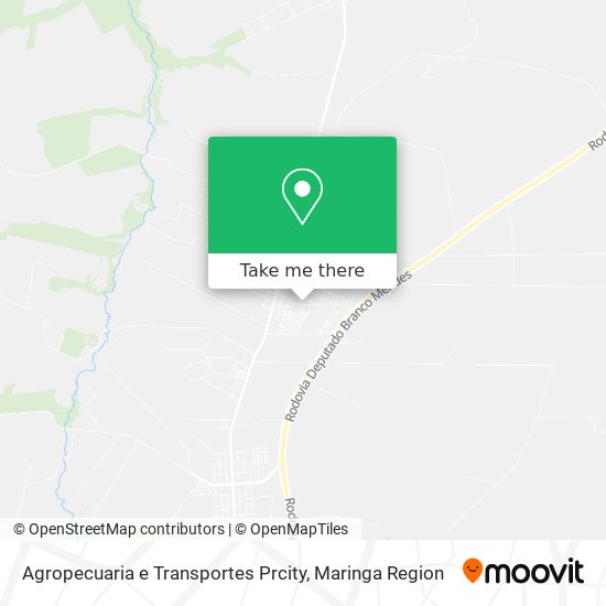 Mapa Agropecuaria e Transportes Prcity