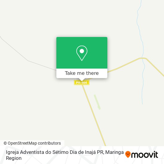 Igreja Adventista do Sétimo Dia de Inajá PR map