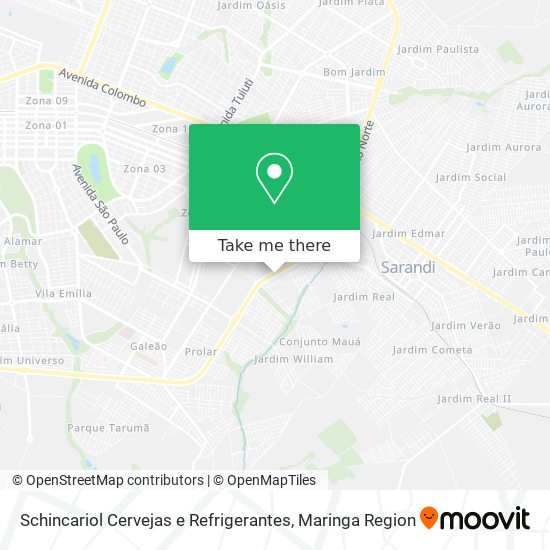 Schincariol Cervejas e Refrigerantes map