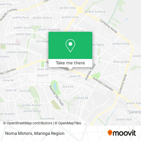 Mapa Noma Motors