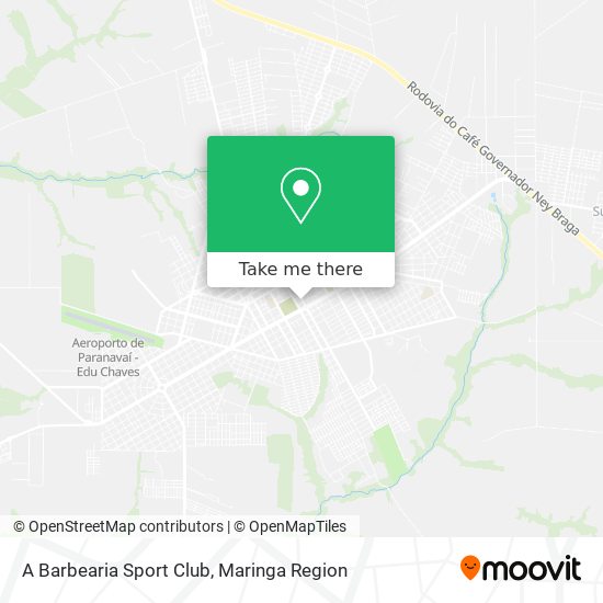 A Barbearia Sport Club map