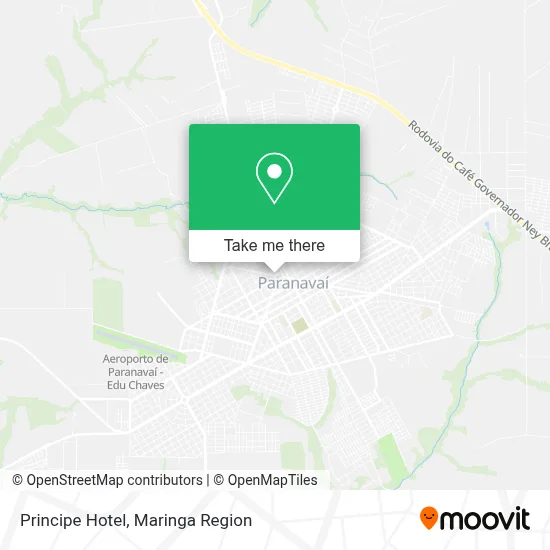 Principe Hotel map