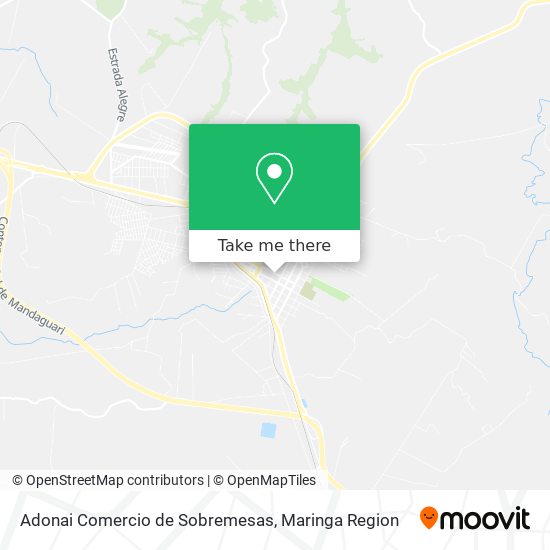 Adonai Comercio de Sobremesas map