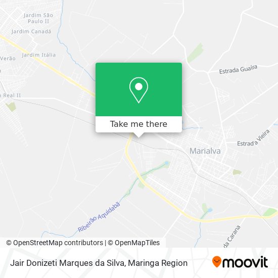 Mapa Jair Donizeti Marques da Silva
