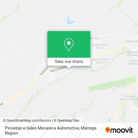 Piovezan e Sales Mecanica Automotiva map