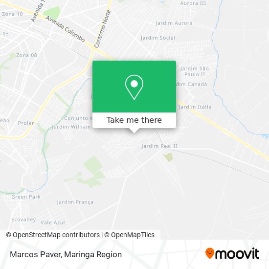 Marcos Paver map