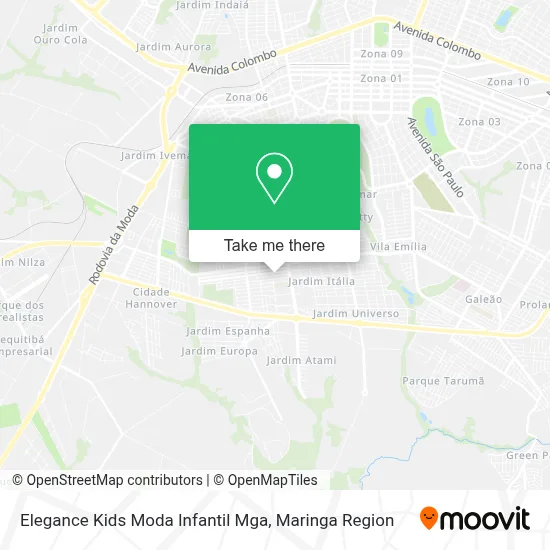 Elegance Kids Moda Infantil Mga map