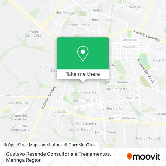 Gustavo Resende Consultoria e Treinamentos map