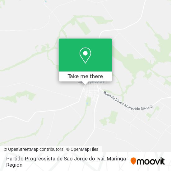 Partido Progressista de Sao Jorge do Ivai map