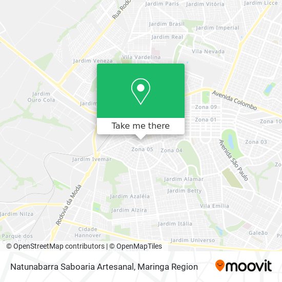 Natunabarra Saboaria Artesanal map