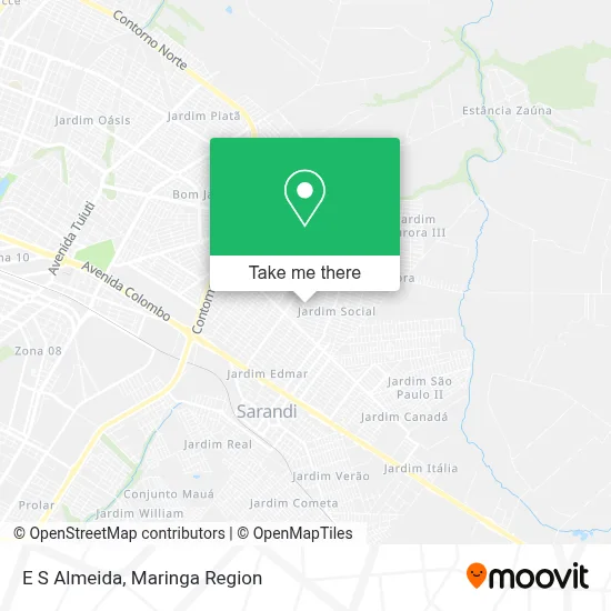 E S Almeida map
