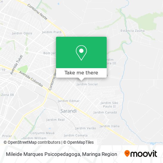 Mileide Marques Psicopedagoga map