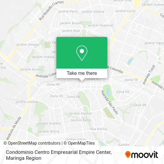 Condominio Centro Empresarial Empire Center map