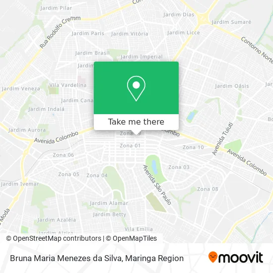 Bruna Maria Menezes da Silva map