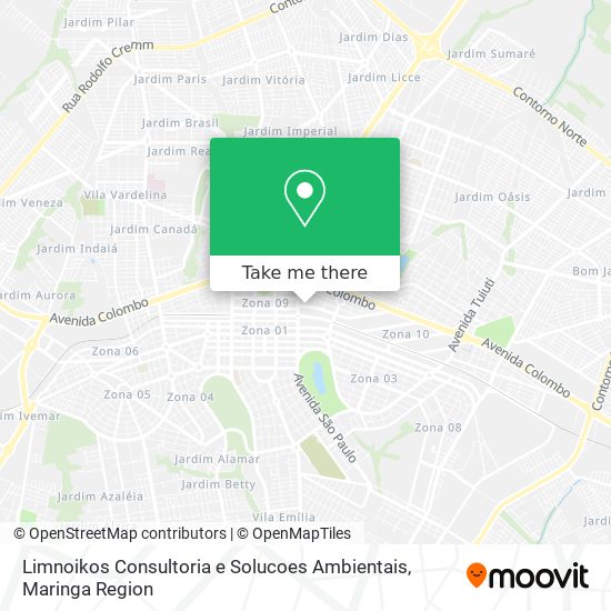 Limnoikos Consultoria e Solucoes Ambientais map