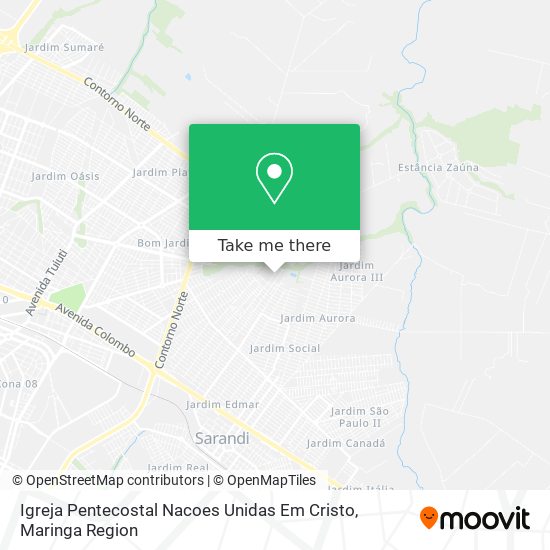 Mapa Igreja Pentecostal Nacoes Unidas Em Cristo