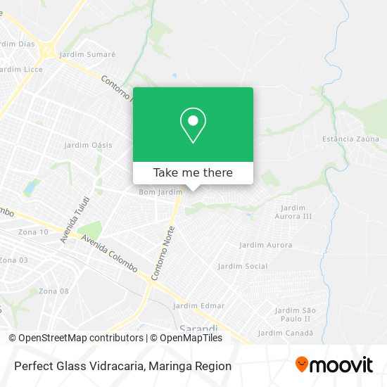 Perfect Glass Vidracaria map