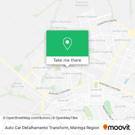 Auto Car Detalhamento Transform map