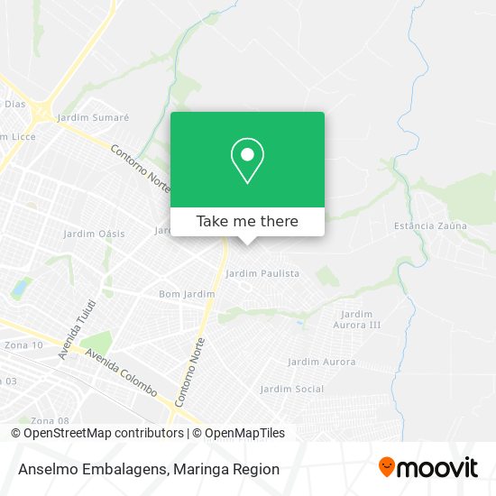 Anselmo Embalagens map