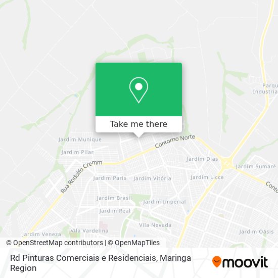 Rd Pinturas Comerciais e Residenciais map