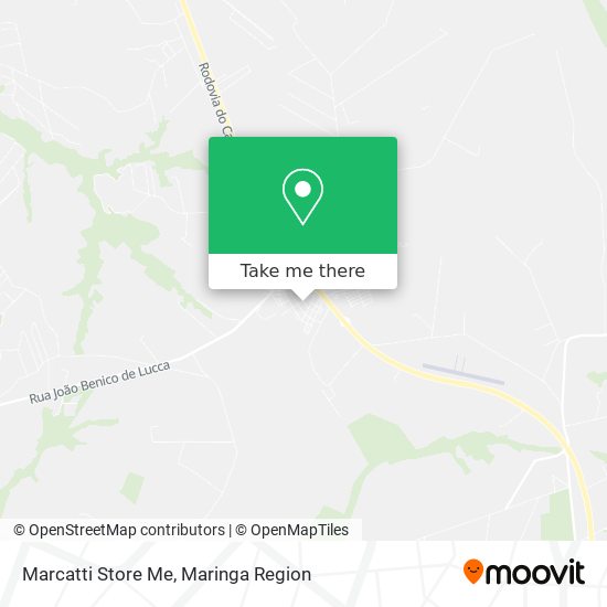Mapa Marcatti Store Me