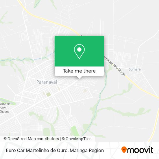 Euro Car Martelinho de Ouro map