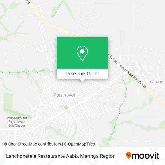 Lanchonete e Restaurante Aabb map