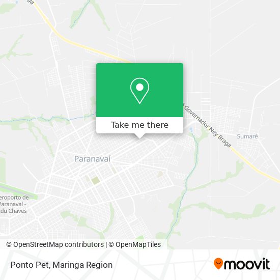 Ponto Pet map