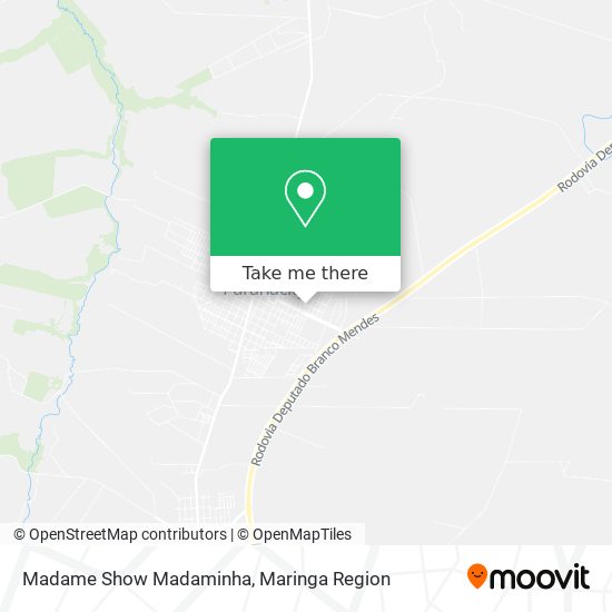 Madame Show Madaminha map
