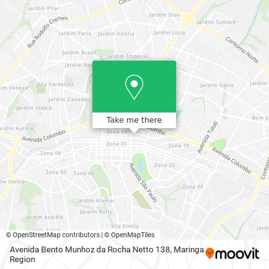 Avenida Bento Munhoz da Rocha Netto 138 map