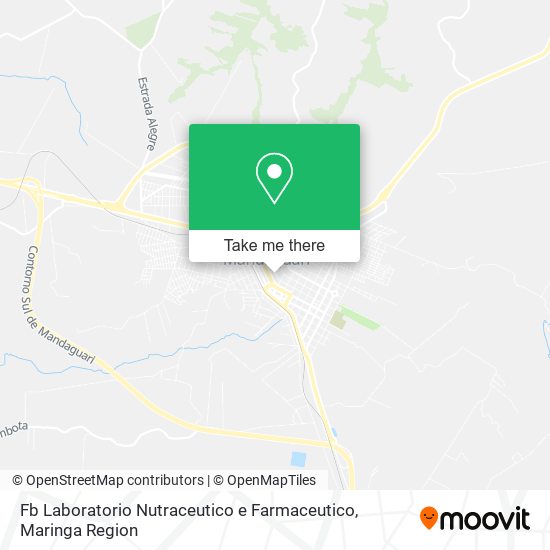 Mapa Fb Laboratorio Nutraceutico e Farmaceutico