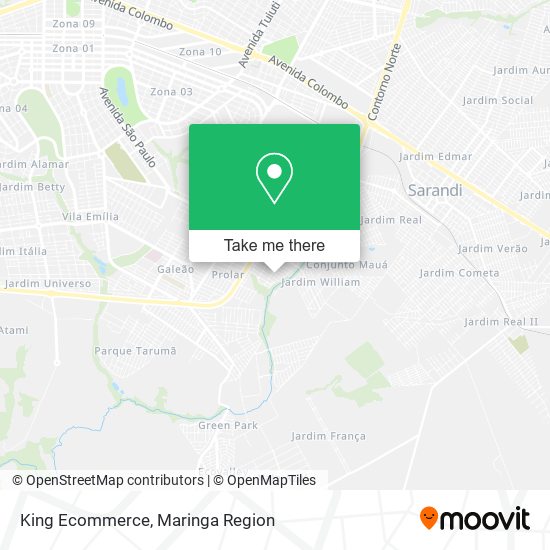 Mapa King Ecommerce