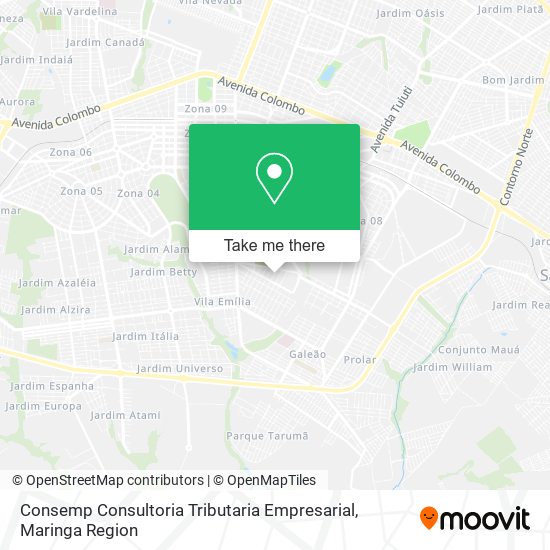 Mapa Consemp Consultoria Tributaria Empresarial