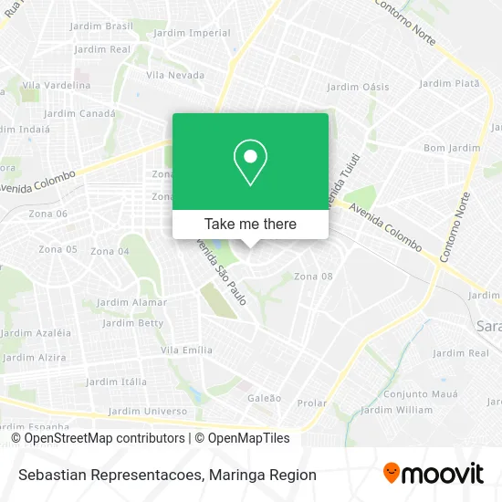 Sebastian Representacoes map