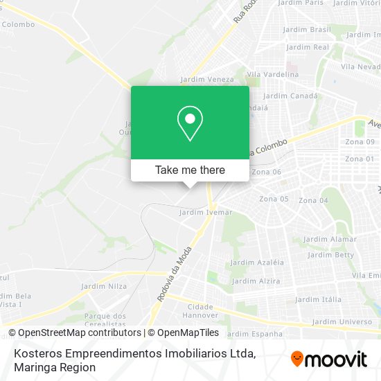 Kosteros Empreendimentos Imobiliarios Ltda map