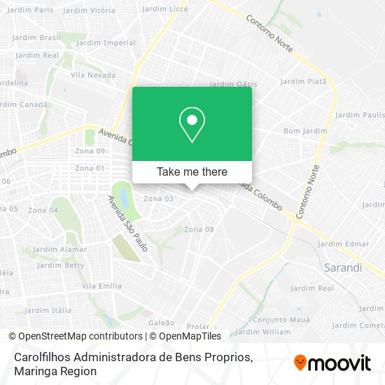 Carolfilhos Administradora de Bens Proprios map