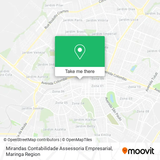 Mirandas Contabilidade Assessoria Empresarial map