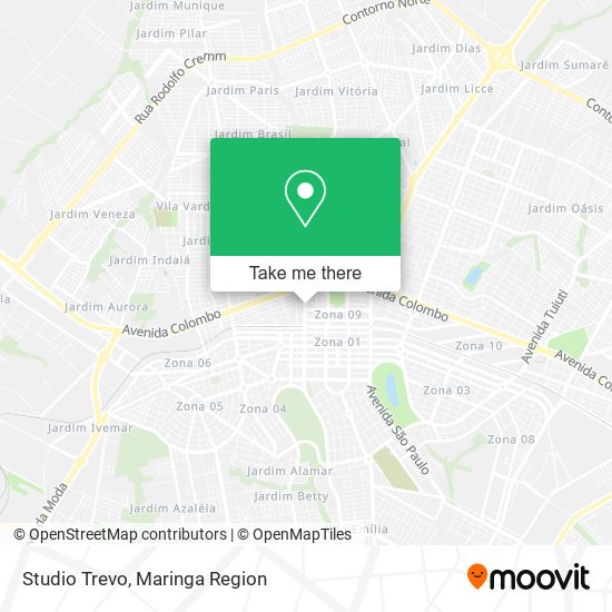 Studio Trevo map