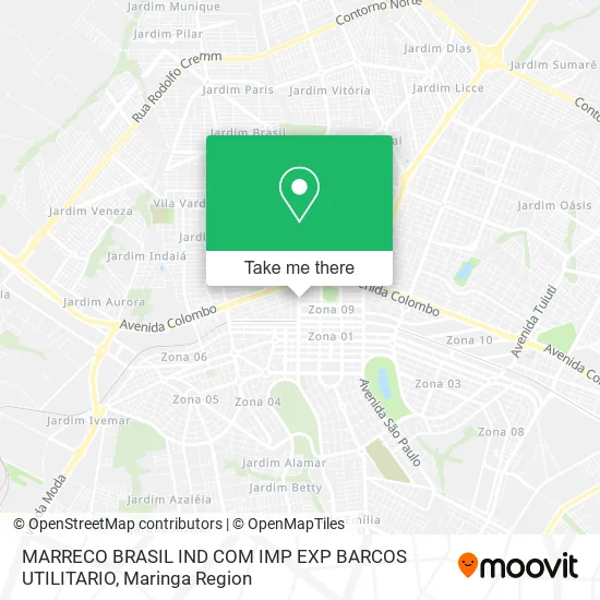 MARRECO BRASIL IND COM IMP EXP BARCOS UTILITARIO map