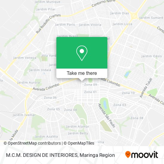 M.C.M. DESIGN DE INTERIORES map