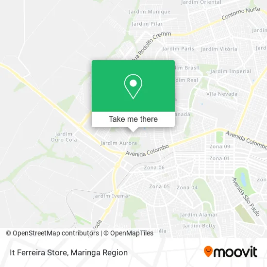 It Ferreira Store map