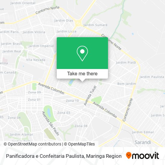 Panificadora e Confeitaria Paulista map