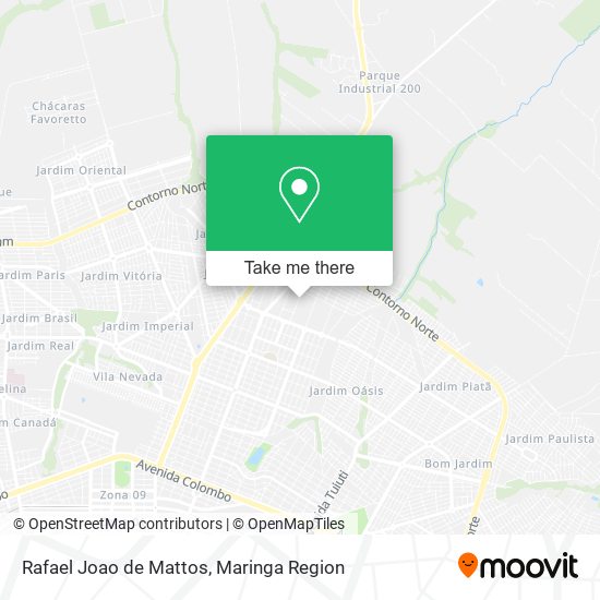 Mapa Rafael Joao de Mattos