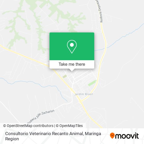 Consultorio Veterinario Recanto Animal map