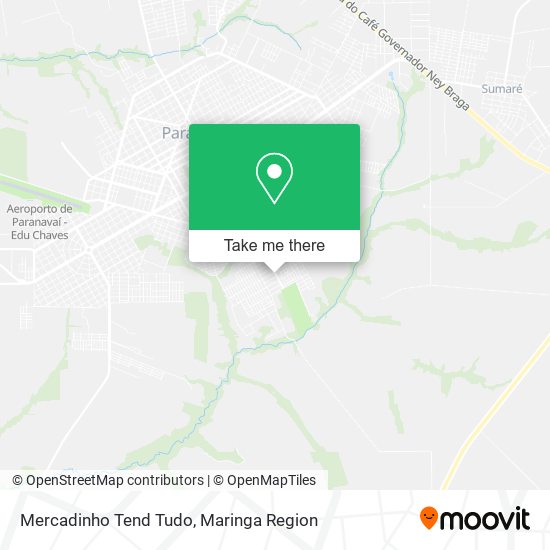 Mercadinho Tend Tudo map