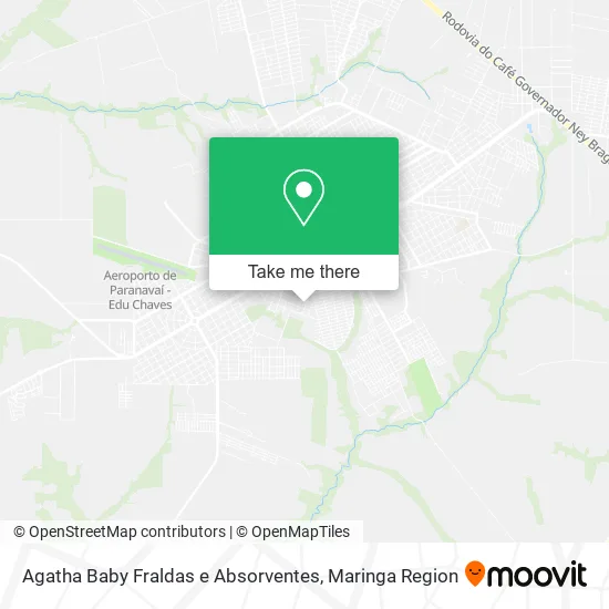 Agatha Baby Fraldas e Absorventes map