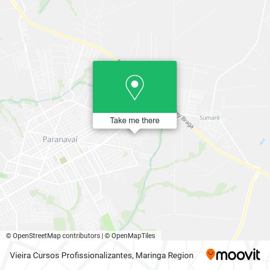 Vieira Cursos Profissionalizantes map