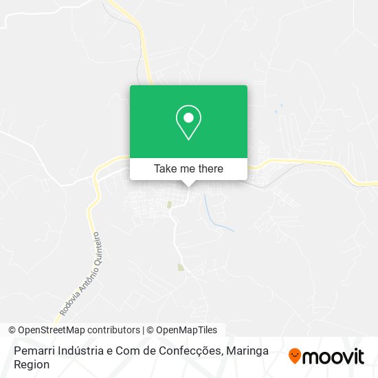 Pemarri Indústria e Com de Confecções map