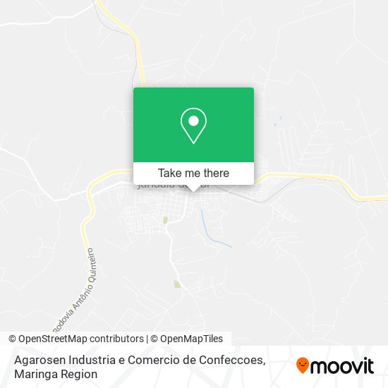 Agarosen Industria e Comercio de Confeccoes map